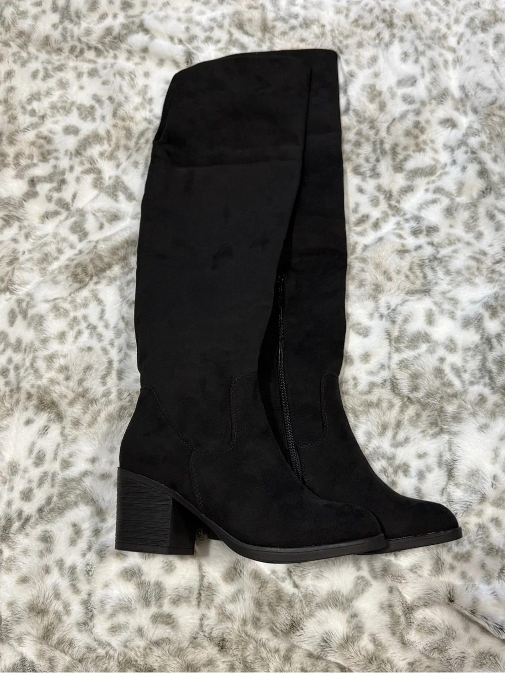 Black Over the Knee Boots